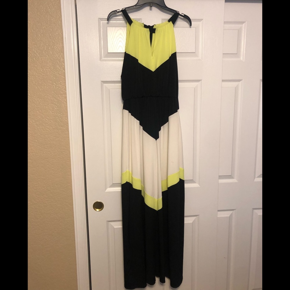 Chevron neon maxi